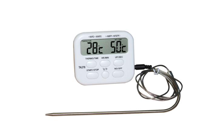 Термометр-таймер электронный с щупом TA-238 -50/+300°C