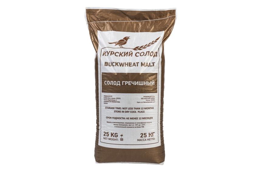 Солод гречишный специальный российский, Гречишный, Курский солод, мешок 25 кг