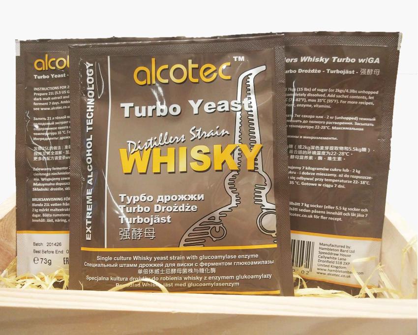 Дрожжи спиртовые Alcotec Whisky Turbo с глюкоамилазой н/у, Соединенное Королевство, Hambleton Bard, 