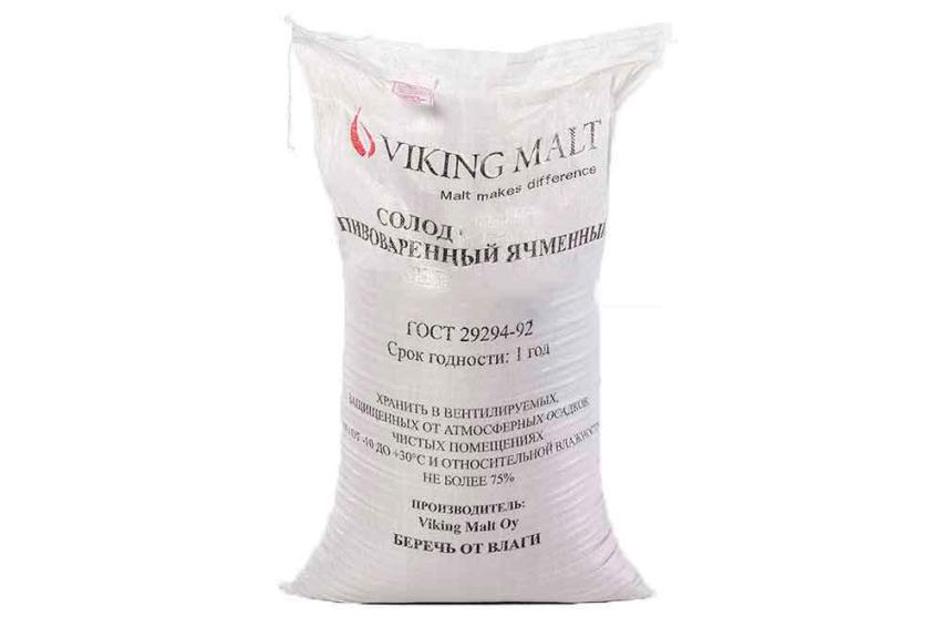 Солод ячменный специальный импортный, Caramel malt, 200, Viking Malt, мешок 40 кг
