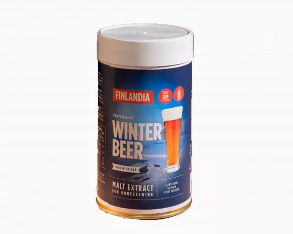 Пивной набор Finlandia Winter Beer, банка 1,5 кг, Senson Oy, Финляндия