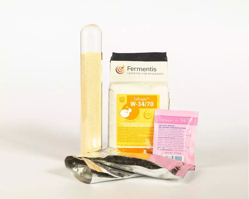 Дрожжи пивные Saflager W34/70, Бельгия, Fermentis, пакеты 11,5 г