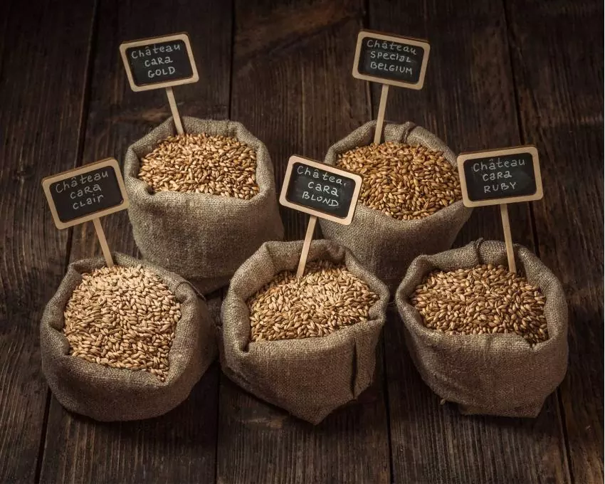 Солод ячменный специальный импортный, Munich malt, Castle Malting, мешок 25 кг