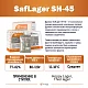 Дрожжи пивные Saflager SH-45, Бельгия, Fermentis, пакеты 11,5 г,