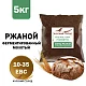 Солод ржаной специальный российский, ферментированный, дробленый, Ржаной, Органик ФУД, мешок 5 кг