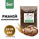 Солод ржаной специальный российский, ферментированный, Ржаной, Органик ФУД, мешок 5 кг